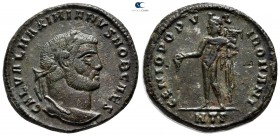 Maximianus Herculius AD 286-305. Heraclea. Follis Æ