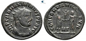 Maximianus Herculius AD 286-305. Heraclea. Radiatus Æ