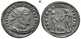 Galerius Maximianus as Caesar AD 293-305. Cyzicus. Radiatus Æ