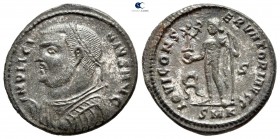 Licinius I AD 308-324. Cyzicus. Follis Æ