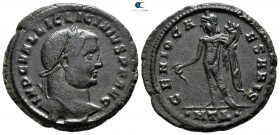 Licinius I AD 308-324. Heraclea. Follis Æ