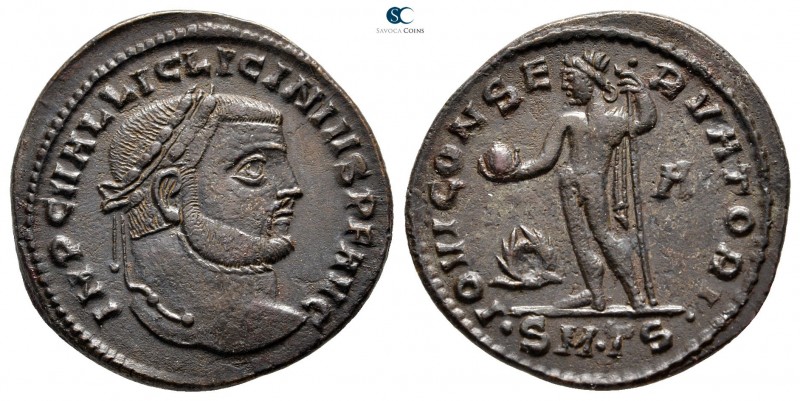 Licinius I AD 308-324. Thessaloniki
Follis Æ

24 mm., 4,89 g.



very fin...