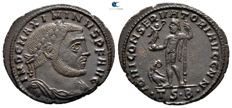 Maximinus II Daia AD 310-313. Thessaloniki
Follis Æ

26 mm., 4,51 g.



v...