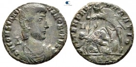Constantius Gallus, as Caesar AD 350-355. Thessaloniki. Follis Æ