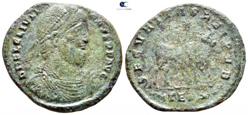 Julian II AD 360-363. Thessaloniki
Follis Æ

29 mm., 7,84 g.



nearly ve...