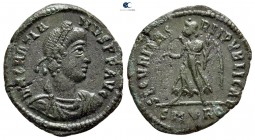 Gratian AD 375-383. Rome. Follis Æ