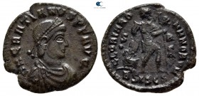 Gratian AD 375-383. Siscia. Follis Æ