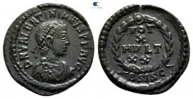 Valentinian II AD 375-392. Siscia. Follis Æ