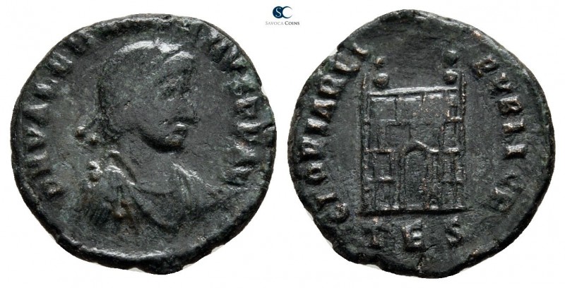 Valentinian II AD 375-392. Thessaloniki
Follis Æ

14 mm., 1,18 g.



very...