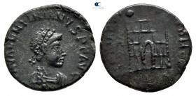 Valentinian II AD 375-392. Uncertain mint. Follis Æ