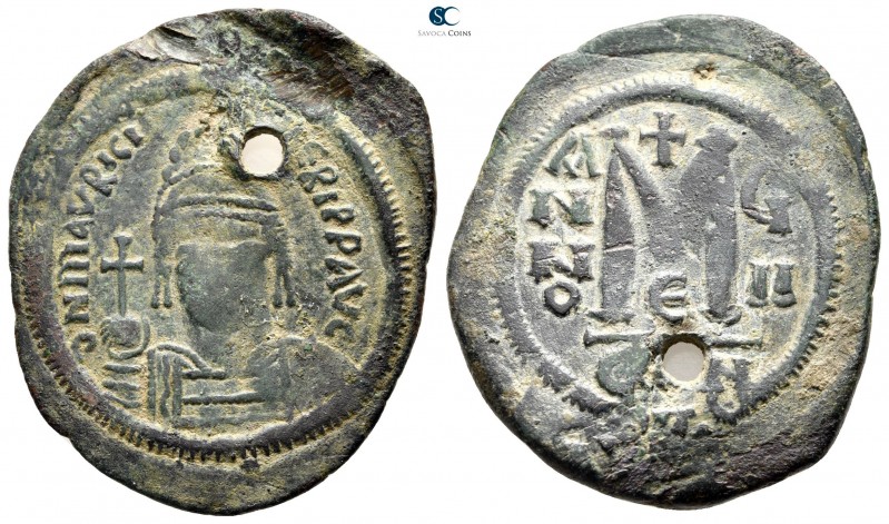 Maurice Tiberius AD 582-602. Constantinople
Follis Æ

37 mm., 11,32 g.


...