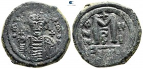 Maurice Tiberius AD 582-602. Nikomedia (?). Follis Æ