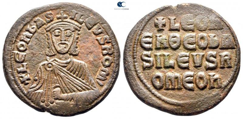 Leo VI the Wise AD 886-912. Constantinople
Follis Æ

27 mm., 10,93 g.



...