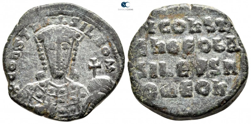 Constantine VII, Porphyrogenitus AD 913-959. Constantinople
Follis Æ

26 mm.,...