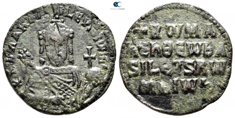 Romanus I Lecapenus AD 920-944. Constantinople
Follis Æ

25 mm., 5,41 g.

...