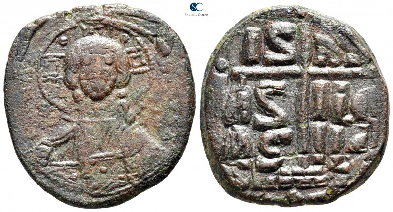 Romanus III Argyrus AD 1028-1034. Constantinople
Anonymous follis Æ

30 mm., ...