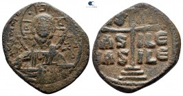 Romanus III Argyrus AD 1028-1034. Constantinople. Follis Æ