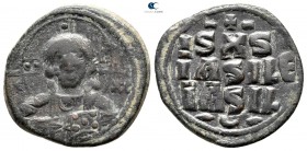 Constantine X Ducas AD 1059-1067. Constantinople. Anonymous follis Æ