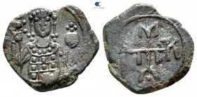 Manuel I Comnenus AD 1143-1180. Thessalonica. Half tetarteron AE