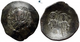 Alexius III Angelus-Comnenus AD 1195-1203. Constantinople. Billon Trachy