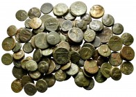 Lot of ca. 100 greek bronze coins / SOLD AS SEEN, NO RETURN!
nearly very fine