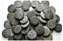 Lot of ca. 60 greek bronze coins / SOLD AS SEEN, NO RETURN!very fine