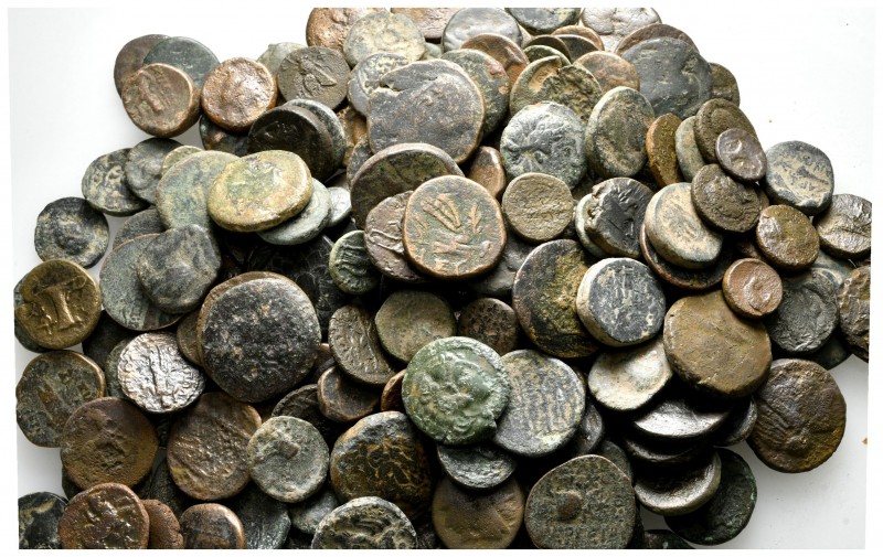 Lot of ca. 200 greek bronze coins / SOLD AS SEEN, NO RETURN!

nearly very fine