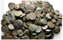 Lot of ca. 200 greek bronze coins / SOLD AS SEEN, NO RETURN!nearly very fine