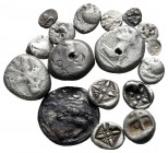 Lot of ca. 18 greek silver coins / SOLD AS SEEN, NO RETURN!nearly very fine