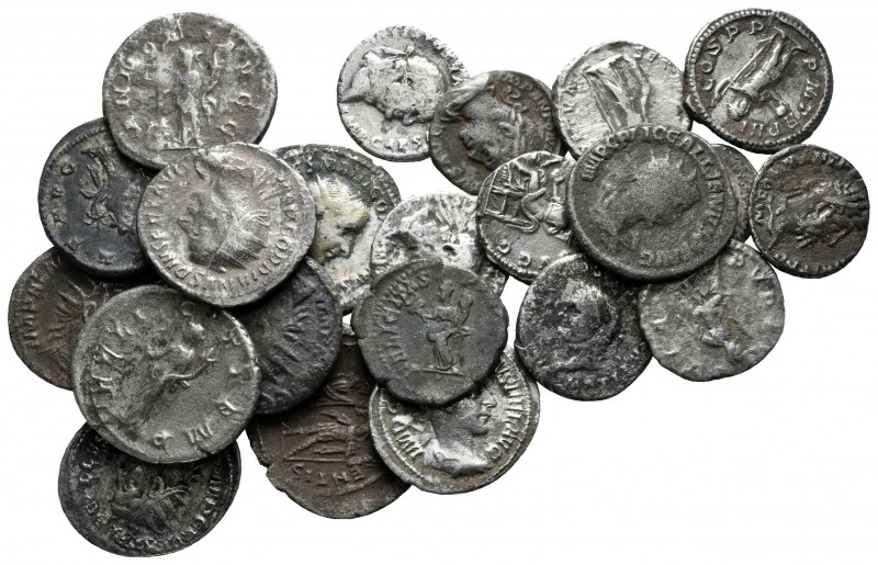 Lot of ca. 22 roman bonze coins / SOLD AS SEEN, NO RETURN!

very fine