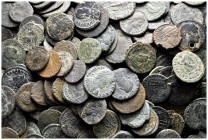 Lot of ca. 300 roman bronze coins / SOLD AS SEEN, NO RETURN!
nearly very fine