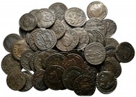 Lot of ca. 50 late roman bronze coins / SOLD AS SEEN, NO RETURN!good very fine