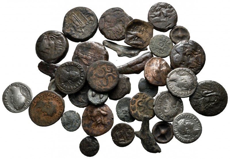 Lot of ca. 35 ancient coins / SOLD AS SEEN, NO RETURN!

very fine