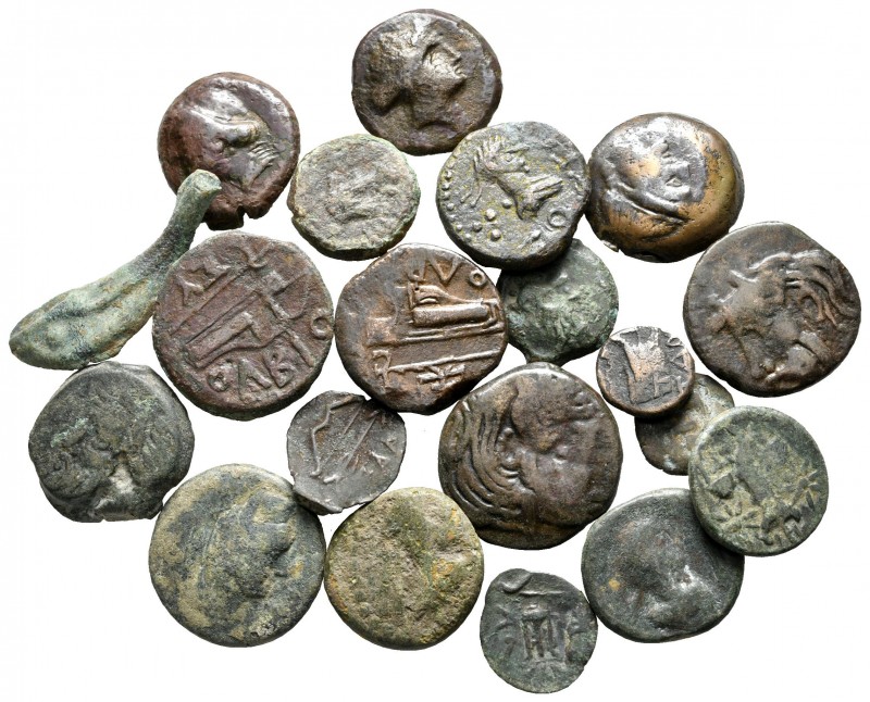 Lot of ca. 20 ancient coins / SOLD AS SEEN, NO RETURN!

very fine