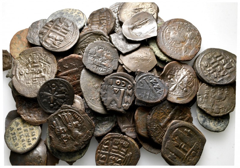 Lot of ca. 75 byzantine bronze coins / SOLD AS SEEN, NO RETURN!

very fine