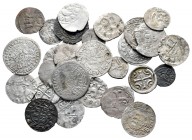 Lot of ca. 30 medieval coins / SOLD AS SEEN, NO RETURN!nearly very fine