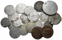 Lot of ca. 20 modern world coins / SOLD AS SEEN, NO RETURN!fine