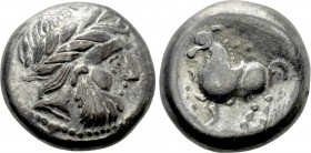 EASTERN EUROPE. Imitations of Philip II of Macedon. Tetradrachm. "Kugelwange" type.