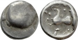 EASTERN EUROPE. Imitations of Philip II of Macedon (2nd-1st centuries BC). Tetradrachm. "Cotini/Buckelavers" type.