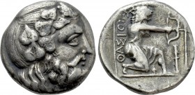 THRACE. Thasos. Didrachm (Circa 411-340 BC).