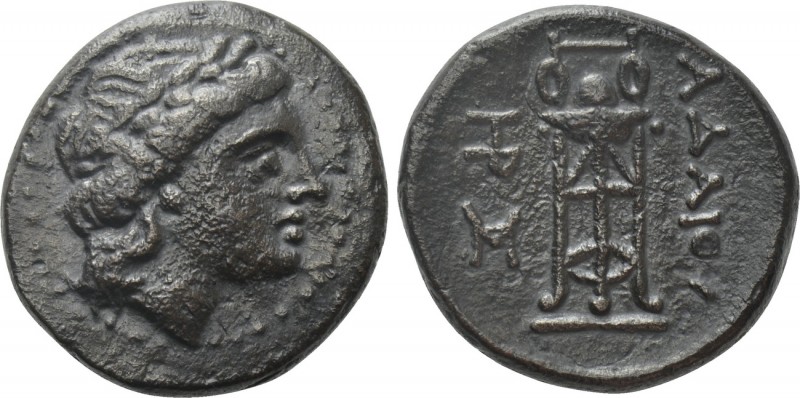 KINGS OF THRACE (Seleukid). Adaios (Strategos, circa 255-245 BC). Ae. Kypsela. ...