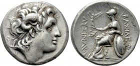 KINGS OF THRACE (Macedonian). Lysimachos (305-281 BC). Tetradrachm. Uncertain mint, possibly Kyzikos.