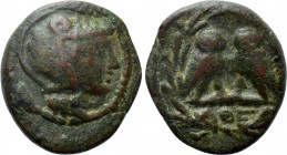 ATTICA. Athens. Ae (Circa 322-307 BC).