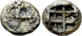 IONIA. Ephesos. Phanes (Circa 625-600 BC). Fourrée EL 1/12 Stater.