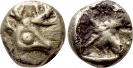 IONIA. Ephesos. Phanes (Circa 625-600 BC). Fourrée EL 1/48 Stater.
