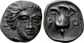 CARIA. Rhodes. Hemidrachm (Circa  408/7-394 BC).