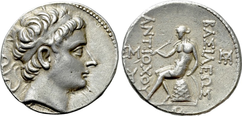 SELEUKID KINGDOM. Antiochos III 'the Great' (222-187 BC). Tetradrachm. Seleukeia...