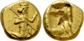 ACHAEMENID EMPIRE. Time of Darios I to Xerxes II. GOLD Daric (Circa 485-420 BC).