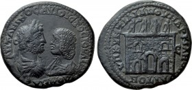 MOESIA INFERIOR. Marcianopolis. Caracalla, with Julia Domna (197-217). Ae.