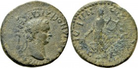 LYDIA. Tralleis. Domitian (81-96). Ae.